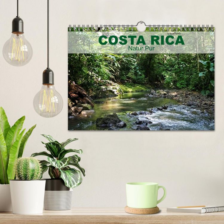 Produktbild: Costa Rica - Natur Pur (Wandkalender 2026 DIN A4 quer), CALVENDO Monatskalender