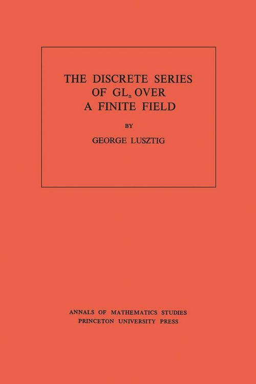 Produktbild: Discrete Series of GLn Over a Finite Field