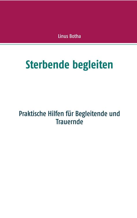 Produktbild: Sterbende begleiten