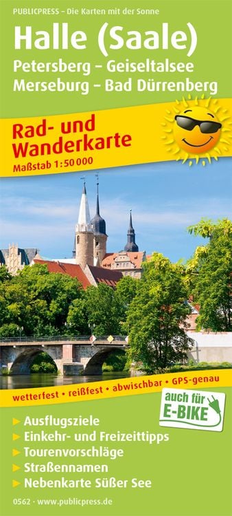 Bild vom Artikel Halle (Saale) - Petersberg - Geiseltalsee - Merseburg - Bad Dürrenberg 1:50 000 vom Autor 