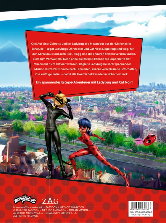Produktbild: Miraculous: ESCAPE - Die Suche nach den verlorenen Kwamis