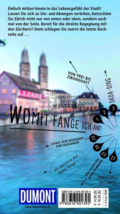 Produktbild: DUMONT direkt Reisef&uuml;hrer Z&uuml;rich