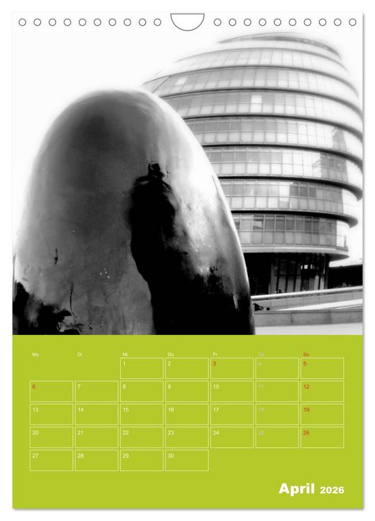 Produktbild: London London (Wandkalender 2026 DIN A4 hoch), CALVENDO Monatskalender