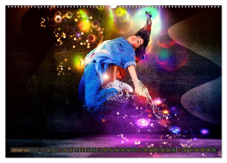 Produktbild: HipHopDance (Wandkalender 2026 DIN A2 quer), CALVENDO Monatskalender