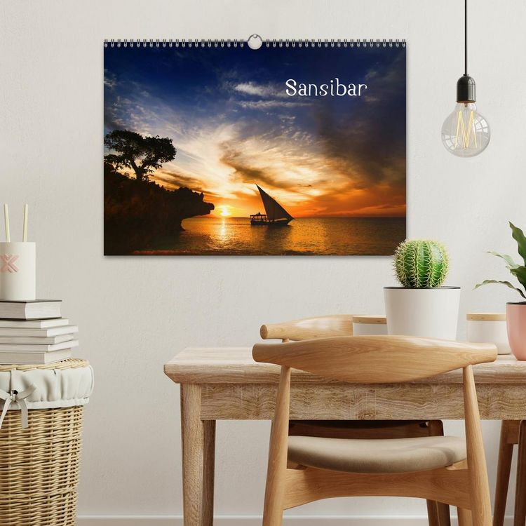 Produktbild: Sansibar (Wandkalender 2026 DIN A3 quer), CALVENDO Monatskalender