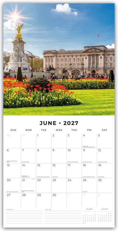 Produktbild: London 2027 &ndash; 16-Monatskalender