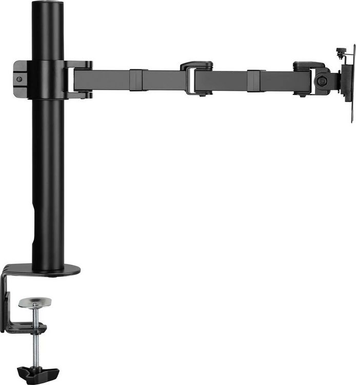 Produktbild: SpeaKa Professional Monitorhalterung SP-MM-210 1 Display(s) 43,2 cm (17") - 81,3 cm (32") Schwarz H&ouml;henverstellbar, Neigbar, Schwenkbar, Drehbar