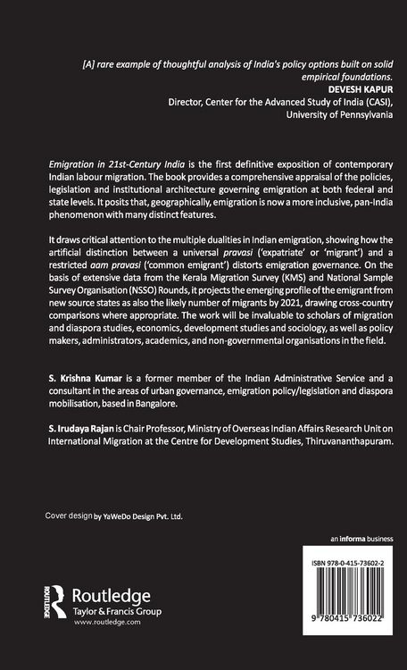 Produktbild: Emigration in 21st-Century India