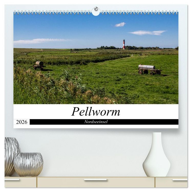 Produktbild: Nordseeinsel Pellworm 2026 (hochwertiger Premium Wandkalender 2026 DIN A2 quer), Kunstdruck in Hochglanz