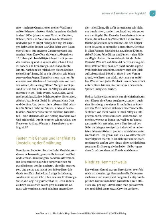 Produktbild: Medical Cooking: Basenfasten
