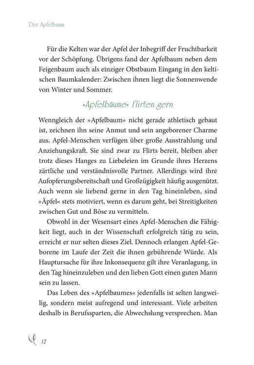 Produktbild: Baumhoroskop der Kelten