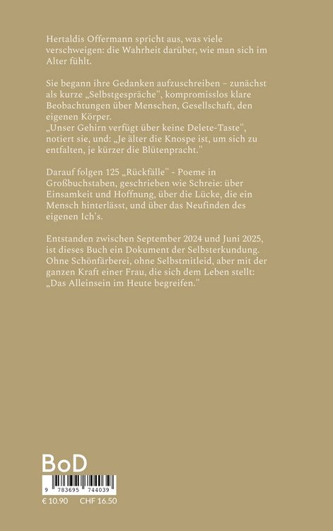 Produktbild: Selbstgespr&auml;che und R&uuml;ckfall