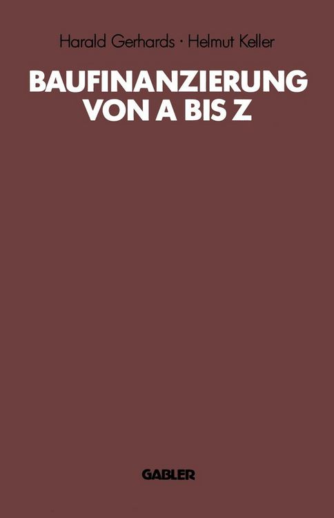 Produktbild: Baufinanzierung von A bis Z
