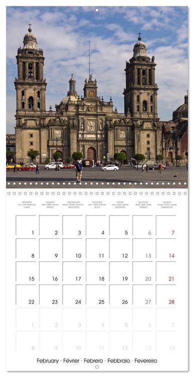 Produktbild: COLOURS OF MEXICO (Wall Calendar 2027 12 &times; 12 Inch) CALVENDO 12 Month Wall Calendar