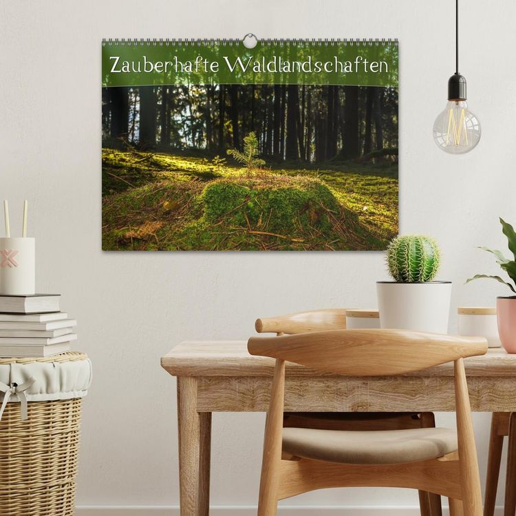 Produktbild: Zauberhafte Waldlandschaften (Wandkalender 2026 DIN A3 quer), CALVENDO Monatskalender