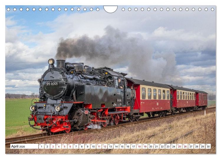 Produktbild: Selketalbahn im Harz (Wandkalender 2026 DIN A4 quer), CALVENDO Monatskalender