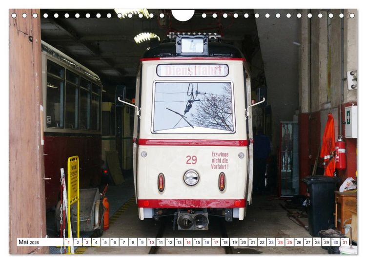 Produktbild: LOWA-Stra&szlig;enbahnen Naumburg-Gera-Sta&szlig;furt-Frankfurt/Oder (Wandkalender 2026 DIN A4 quer), CALVENDO Monatskalender