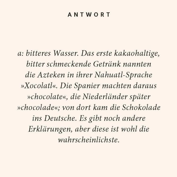 Produktbild: Schokoladen-Quiz