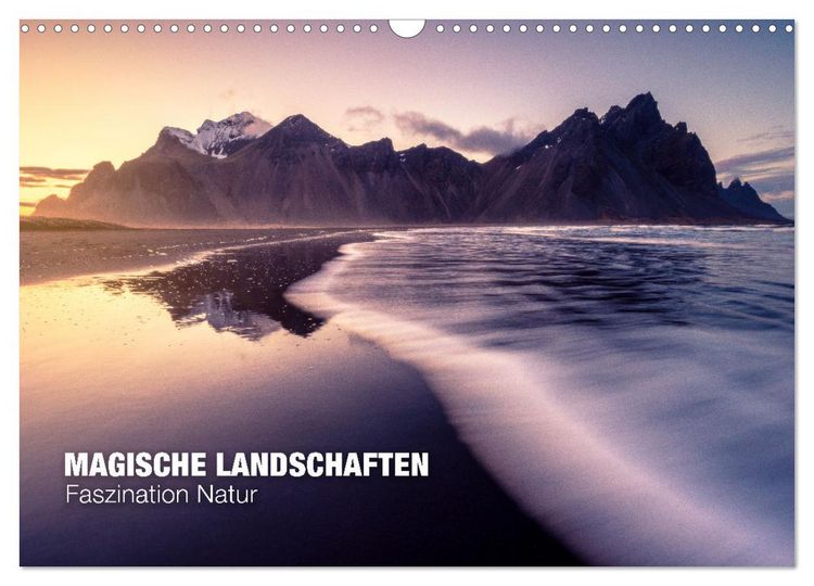 Produktbild: Magische Landschaften - Faszination Natur (Wandkalender 2026 DIN A3 quer), CALVENDO Monatskalender