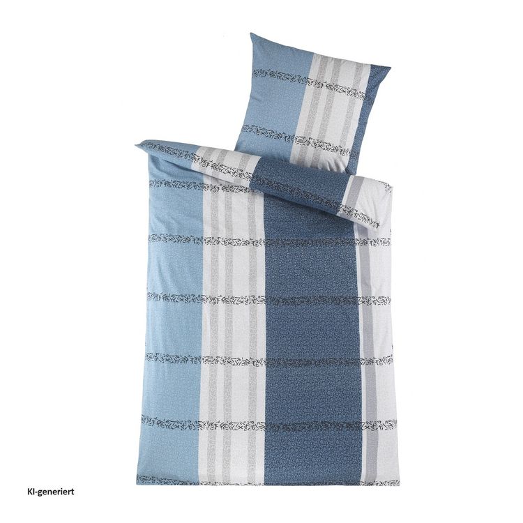 Produktbild: HTI-Living Baumwoll-Bettw&auml;sche 135 x 200 2 teilig Baumwoll-Bettw&auml;sche 135 x 200 2 teilig