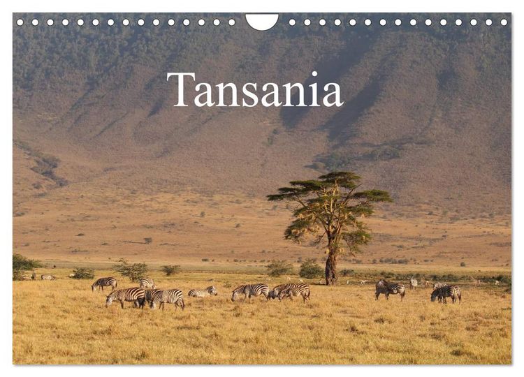 Produktbild: Tansania (Wandkalender 2026 DIN A4 quer), CALVENDO Monatskalender