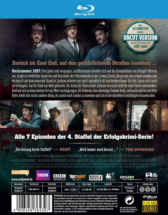 Produktbild: Ripper Street - Staffel 4 [2 BRs]