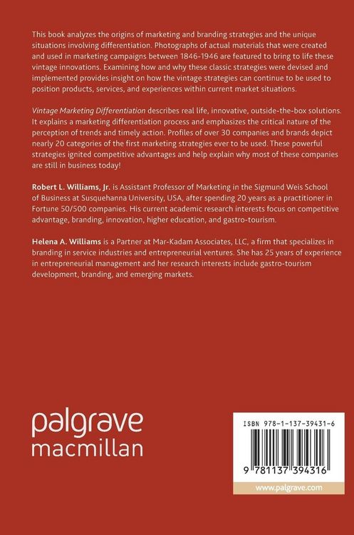 Produktbild: Vintage Marketing Differentiation