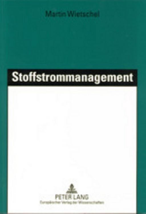 Produktbild: Stoffstrommanagement