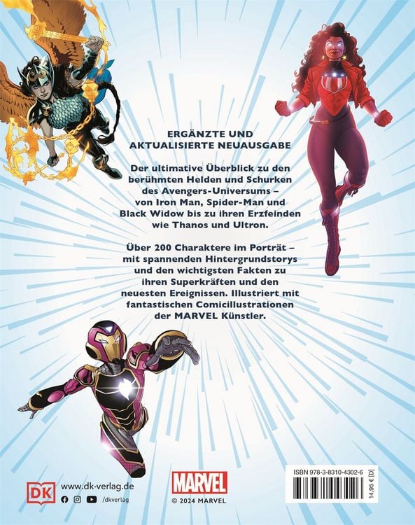 Produktbild: Marvel Avengers Lexikon der Superhelden Neuausgabe
