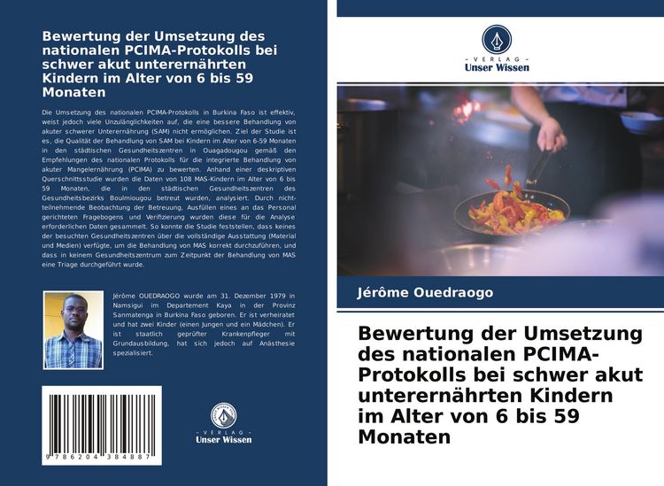 Produktbild: Bewertung der Umsetzung des nationalen PCIMA-Protokolls bei schwer akut unterern&auml;hrten Kindern im Alter von 6 bis 59 Monaten