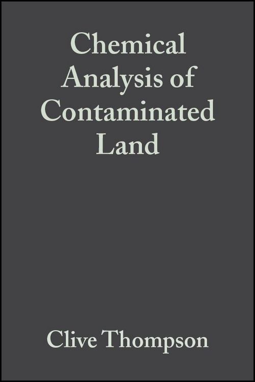 Produktbild: Chemical Analysis of Contaminated Land