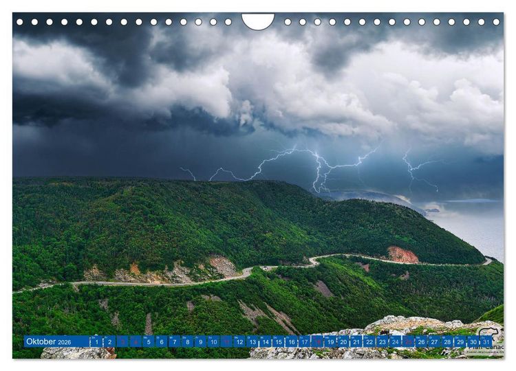 Produktbild: KANADA - Der maritime Osten (Wandkalender 2026 DIN A4 quer), CALVENDO Monatskalender