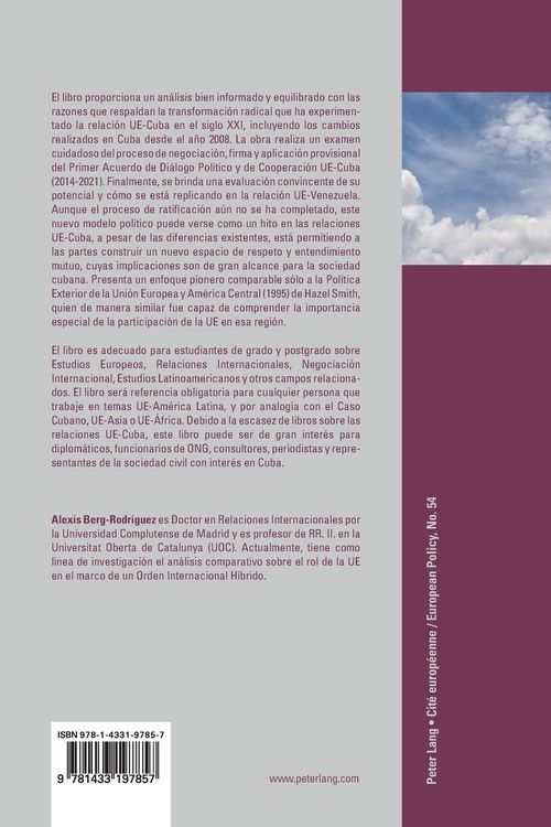Produktbild: La UE y Cuba en el siglo XXI