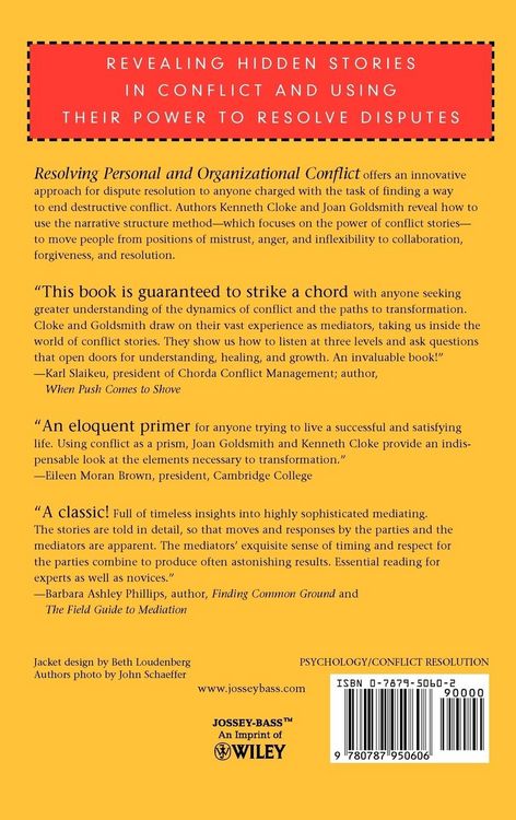 Produktbild: Resolving Personal and Organizational Conflict