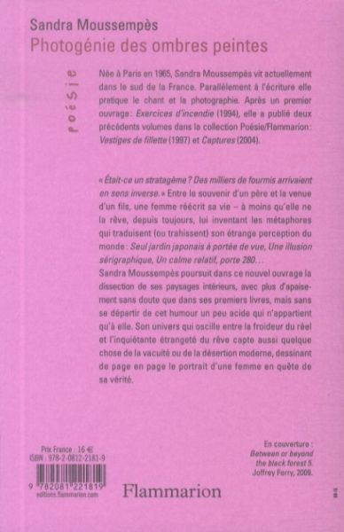 Produktbild: Photog&eacute;nie des ombres peintes