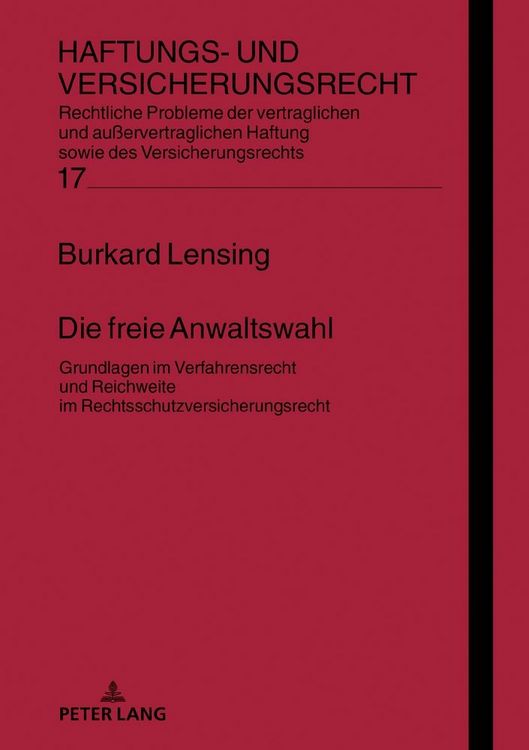 Produktbild: Die freie Anwaltswahl