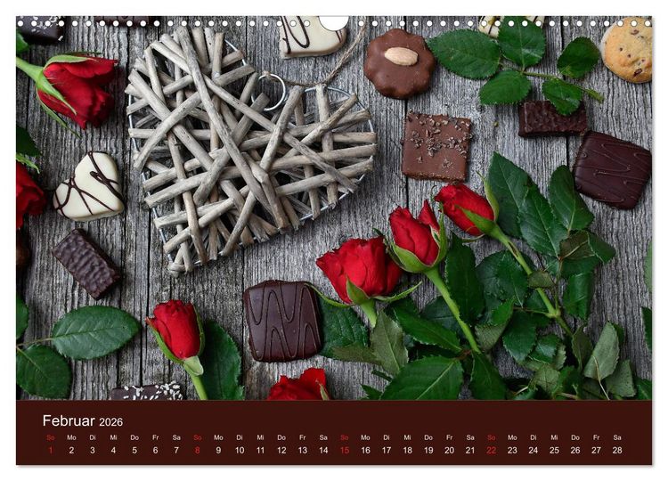Produktbild: Ein total s&uuml;&szlig;er Kalender (Wandkalender 2026 DIN A3 quer), CALVENDO Monatskalender