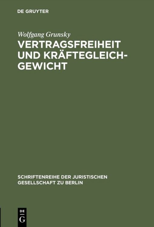 Produktbild: Vertragsfreiheit und Kr&auml;ftegleichgewicht