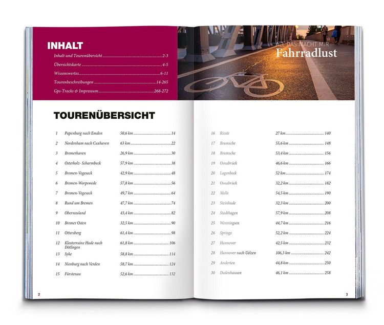 Produktbild: KOMPASS Fahrradlust Niedersachsen