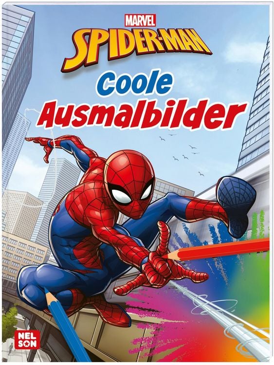 Produktbild: Spider-Man: Coole Ausmalbilder