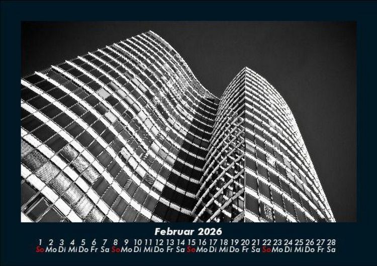 Produktbild: Hochh&auml;user - Architektur 2026 Fotokalender DIN A5
