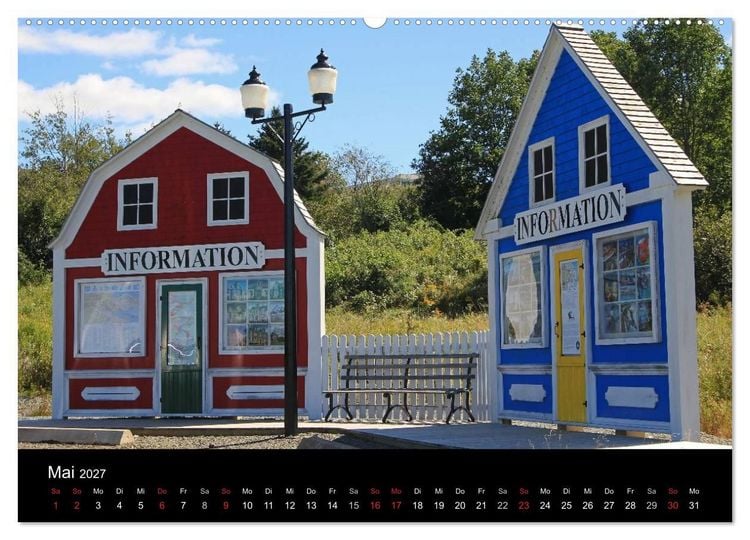 Produktbild: Bilderreise Nova Scotia (hochwertiger Premium Wandkalender 2027 DIN A2 quer), Kunstdruck in Hochglanz