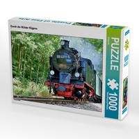 Produktbild: CALVENDO Puzzle Durch die W&auml;lder R&uuml;gens 1000 Teile Lege-Gr&ouml;&szlig;e 64 x 48 cm Foto-Puzzle Bild von Silvia Ott