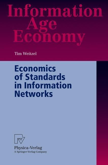 Produktbild: Economics of Standards in Information Networks