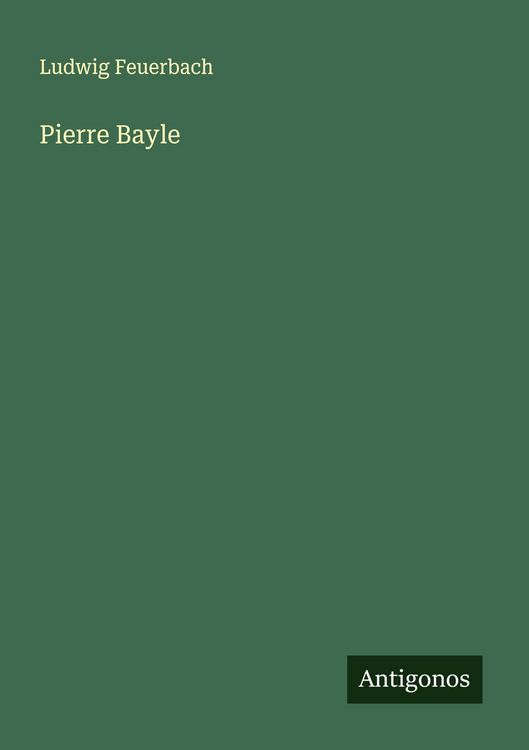 Produktbild: Pierre Bayle