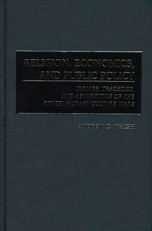 Produktbild: Religion, Economics, and Public Policy