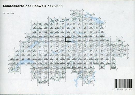 Produktbild: Swisstopo 1 : 25 000 Luzern