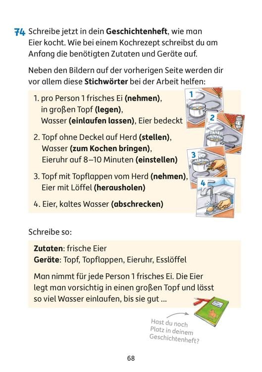 Produktbild: Deutsch 3. Klasse &Uuml;bungsheft - Aufsatz