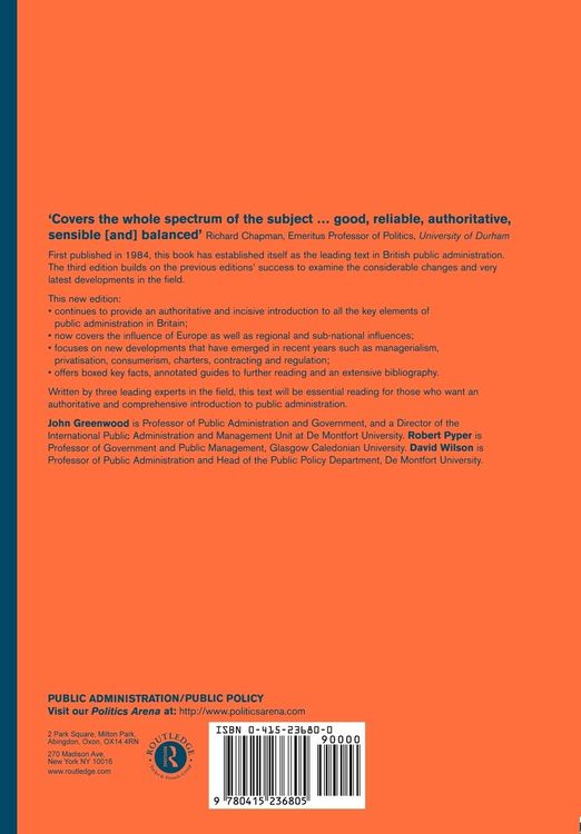 Produktbild: New Public Administration in Britain