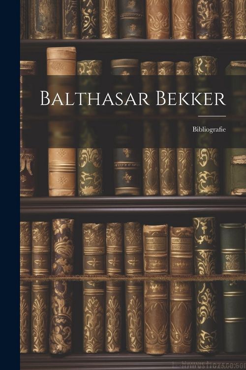 Produktbild: Balthasar Bekker: Bibliografie